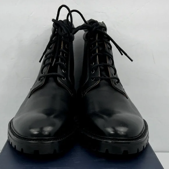 WARFIELD & GRAND,KIRBY BLACK MILITARY BOOTS FOR MEN,UPPER  display picture 1